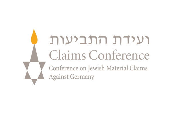 Claims Conference logo white
