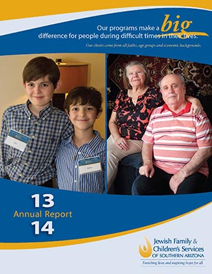 JFCS 2013 2014 Annual Report Cover