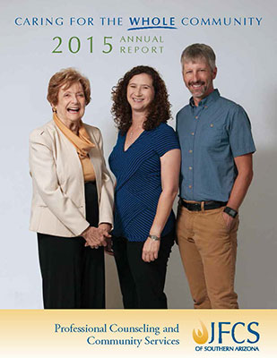 JFCS 2015 Annual Report Cover